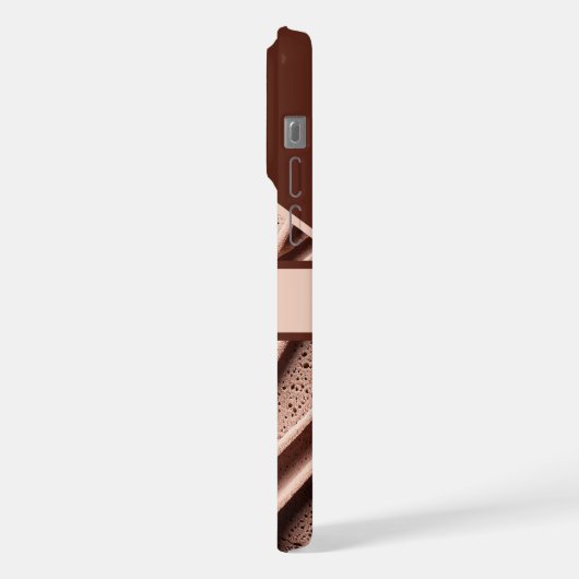 Surface texturée Abstraite dans les tons chauds (Côté gauche)