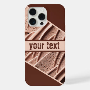 Surface texturée Abstraite dans les tons chauds