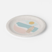 Surfboard Beach Baby shower Paper Bord (Gekanteld)