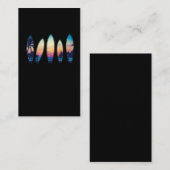 Surfboard Beach Classic Hawaii Surfing Visitekaartje (Voorkant / Achterkant)