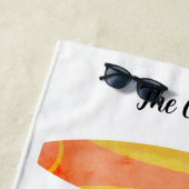  Surfboard Beach Towel Strandlaken (In situ)