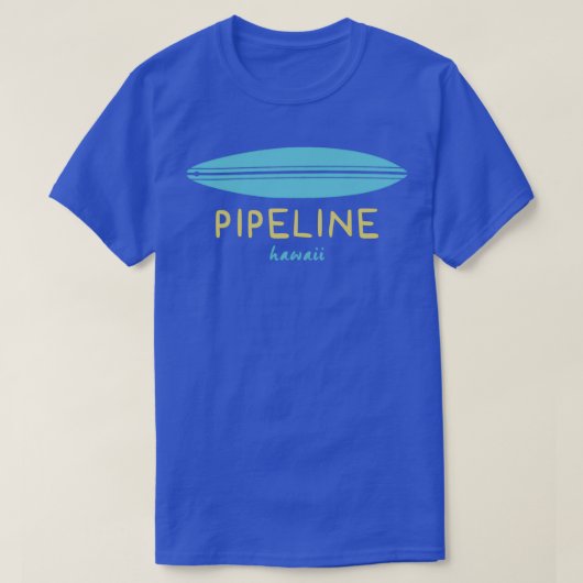 SURFBOARD PIPELINE HAWAII T-SHIRT (Design voorkant)