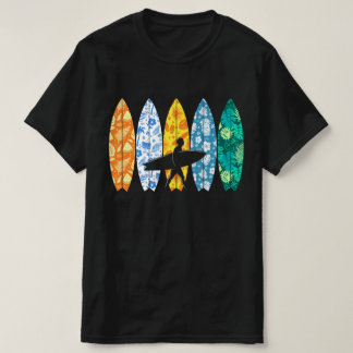 Surfboarder Hawaii Wave Surfplank Liefhebber Be T-shirt