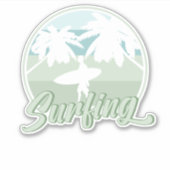 Surfboarding Surfboarding Sticker (Voorkant)