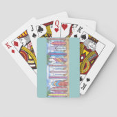 SURFBOARDS-1 speelkaarten (Achterkant)