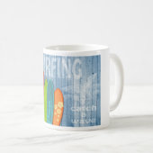 Surfboards Coffee Mug (Devant droit)