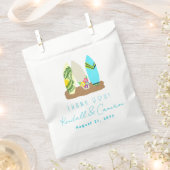 Surfboards Merci Wedding shower Favoriser les sacs (Coupé)