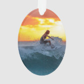 Surfboards Modèle photo personnalisé Noël (dos)