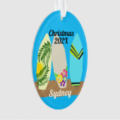 Surfboards Modèle photo personnalisé Noël (devant)