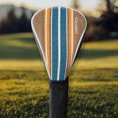 Surfbordstrips - Subtle Wood Background Golfheadcover