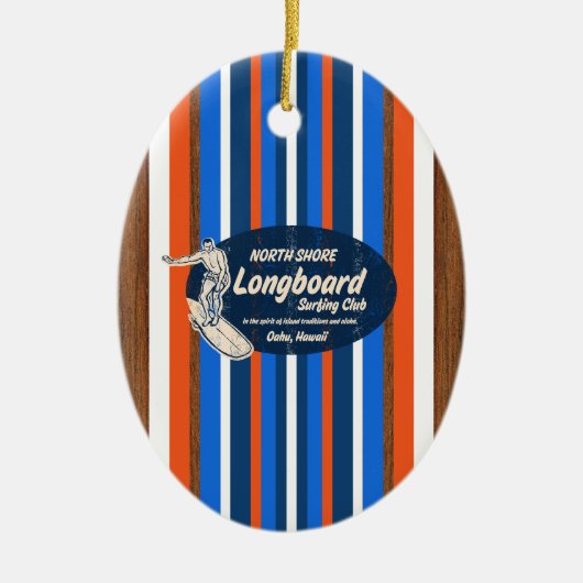 surfbordversiering pijpleiding keramisch ornament (Voorkant)