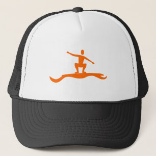 Surfcijfer - Oranje Trucker Pet