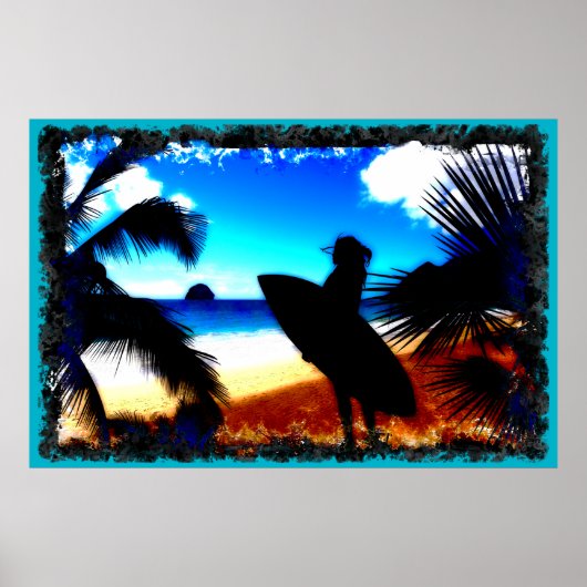 Surfen 10 poster (Voorkant)