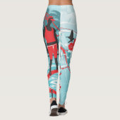 Surfen 4 Leggings (Achterkant)
