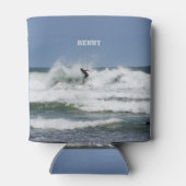 Surfen (aanpasbaar) blikjeskoeler (Achterkant)