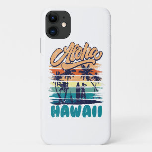 Surfen - Aloha Hawaï iPhone 11 Hoesje