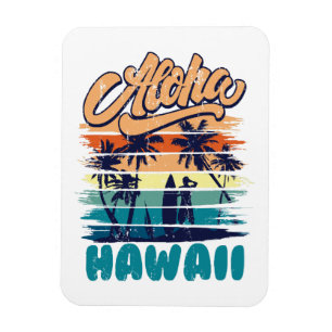 Surfen - Aloha Hawaï Magneet
