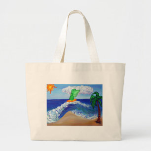 Surfen Angel Healing Angel Art Canvas tas
