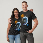 Surfen Astronaut 2 T-shirt (Unisex)