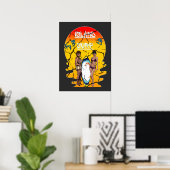 Surfen Beach Gear Poster (Thuiskantoor)