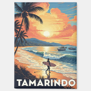 Surfen bij Tamarindo Costa Rica Magneet