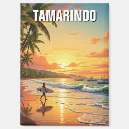 Surfen bij Tamarindo Costa Rica Magneet