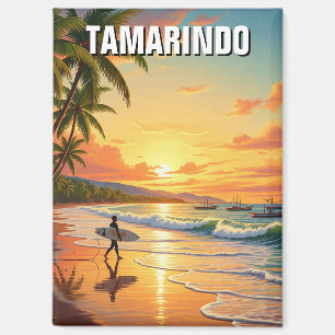 Surfen bij Tamarindo Costa Rica Magneet