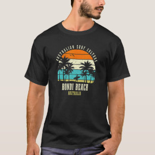 Surfen Bondi Beach Australië Australisch Surf Cult T-shirt