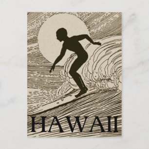 surfen briefkaart