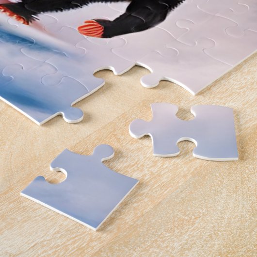 Surfen Chimpansees, puzzel Legpuzzel (Zijkant)
