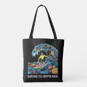 Surfen Crypto Draagtas (Achterkant)