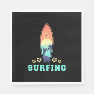 Surfen en ventilatoren servet