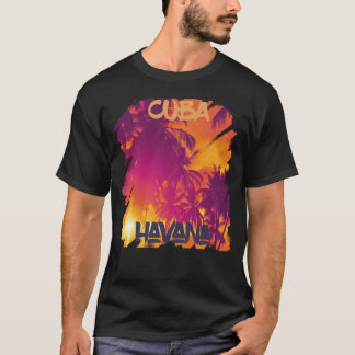 Surfen Havana Vakantie Cuba Palm Beach Ocean T-shirt