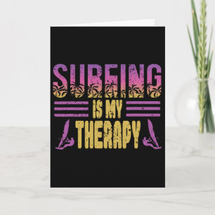 Surfen Is Mijn Therapie Ontwerp Voor Een Surf Wind Kaart