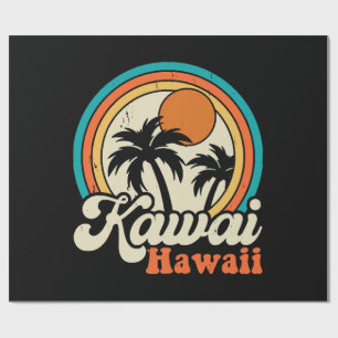 Surfen Kawaii Hawaii Cadeaupapier