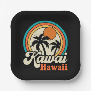 Surfen Kawaii Hawaii Papieren Bordje