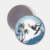 Surfen Magneet (Voorkant / Achterkant)