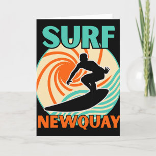 Surfen Newquay Cornwall Surfen Strand Vakantie Kaart