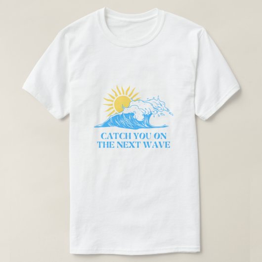 Surfen Ocean Adventure T-shirt (Design voorkant)