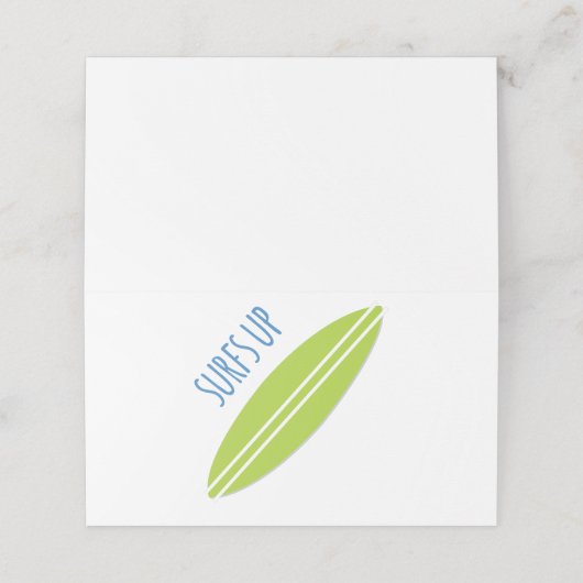 Surfen omhoog (Buitenkant ongevouwen)