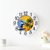 Surfen omhoog grote klok (Huis)