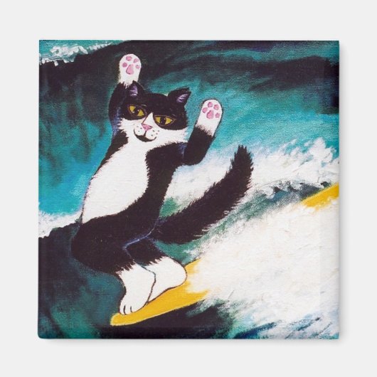 Surfen omhoog magneet (Voorkant)