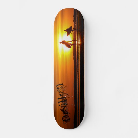Surfen omhoog skateboard (Voorkant)