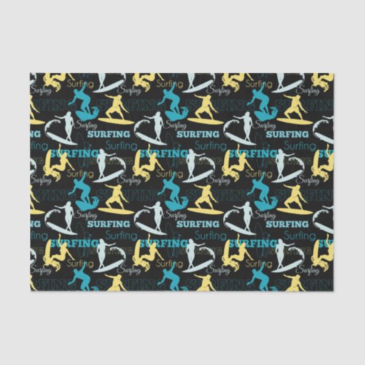 Surfen omhoog tissuepapier (Voorkant)