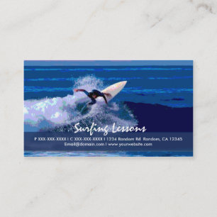 Surfen op aanpasbare visitekaartjes