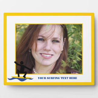 Surfen op cadeautjes, surfen op surfboardpapier fotoplaat