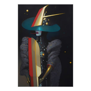 Surfen op de Astro-Heks Perfect Poster