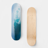 "Surfen op de golf" Gepersonaliseerd skateboard (Voorkant)