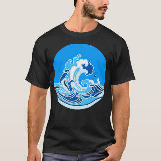 Surfen op de Golfzee T-shirt