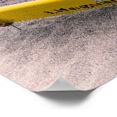 Surfen op de redding, West Bay, Dorset Poster (Hoek)